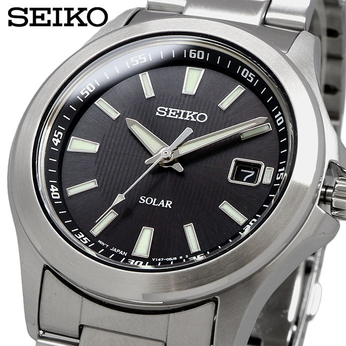 SEIKO ウオッチ セイコー 時辰儀 御覧になる セイコー選りぬき ソーラー SOLAR 分かりやすい 商行為 心地よい メンズ SBPN067 [国内定め事品]