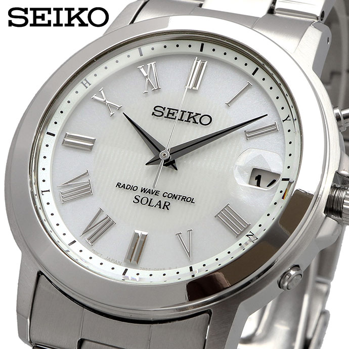 SEIKO　メンズ　腕時計　RADIO WAVE CONTROL SOLAR SEIKOメンズ腕時計RADIO WAVE CONTROL SOLAR