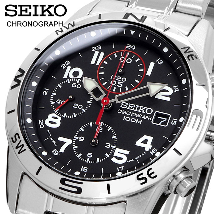 【限定特価】SEIKO セイコー SND379P アナログウォッチ Amazon.co.jp: [セイコーimport]SEIKO 腕時計 逆輸入 海外モデル