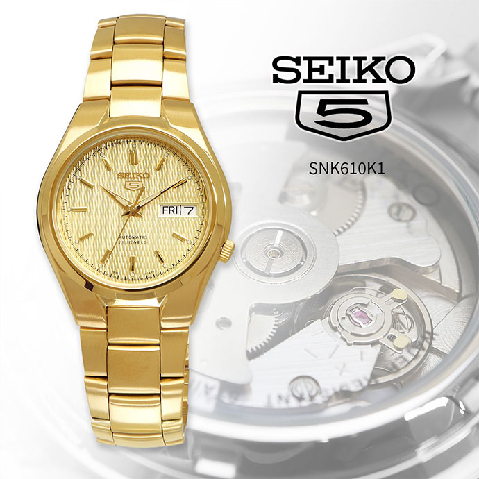 SEIKO ウオッチ セイコー 時辰儀 御覧になる セイコー5 自動小銃一巻き 商行為 心地よい メンズ SNK610K1 [並行輸入品]