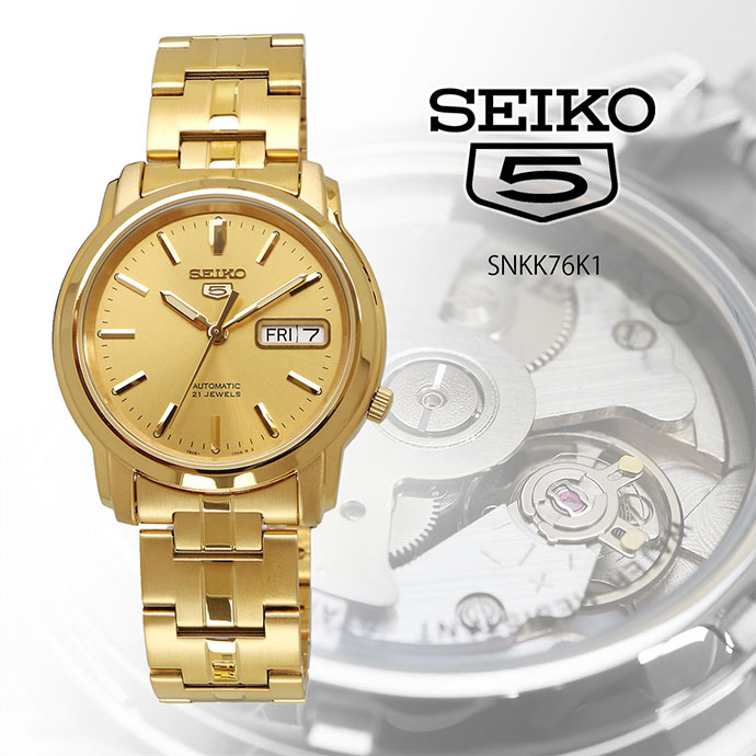 SEIKO ウオッチ セイコー 時辰儀 御覧になる セイコー5 自動小銃一巻き 商行為 心地よい メンズ SNKK76K1 [並行輸入品]