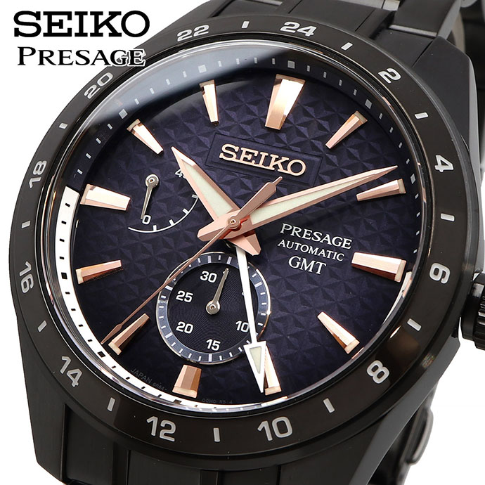 SEIKO ウォッチ セイコー 時辰儀 御覧なさる 【日本製 Made インチ Japan】 PRESAGE プレザージュ 小ざかしい外辺部つづき物 曙 あけぼの 現実制限事項 2000本 GMT 自動小銃一巻き メンズ SPB361J1 [並行輸入品]