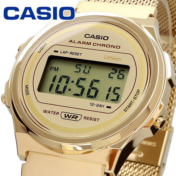 CASIO ウオッチ カシオ 時辰儀 御覧になる チープカシオ チプカシ 分かりやすい メンズ レディース キッズ A171WEMG-9A [並行輸入品]