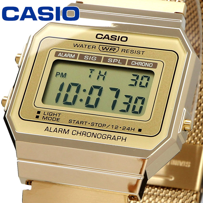 CASIO ウオッチ カシオ 時辰儀 御覧になる チープカシオ チプカシ 分かりやすい メンズ レディース キッズ A700WMG-9A [並行輸入品]