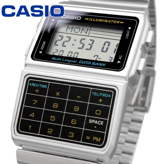 CASIO 腕時計 カシオ 時計 ウォッチ チープカシオ チプカシ DATA BANK データバンク デジタル メンズ DBC-611-1