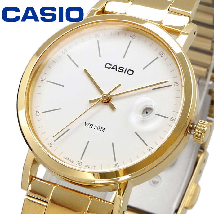 CASIO 腕時計 カシオ 時計 ウォッチ チープカシオ チプカシ シンプル レディース LTP-E175G-7EV [並行輸入品]