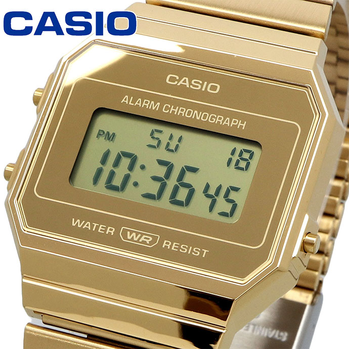 新品未使用　チープカシオ　A120WEG-9 ゴールド Amazon.co.jp: [カシオ] CASIO デジタル 腕時計 ヴィンテージ