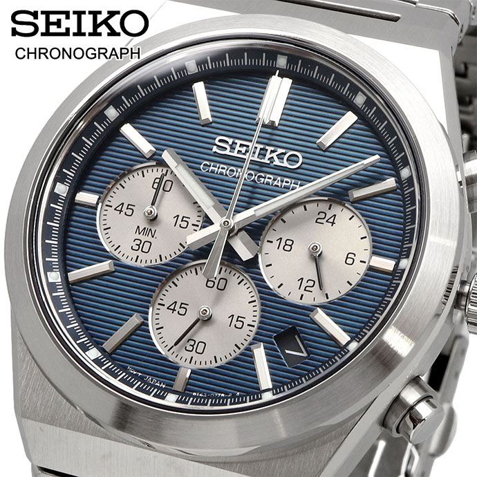 楽天市場】SEIKO セイコー 6T63-00G0 44mm クオーツ クロノグラフ