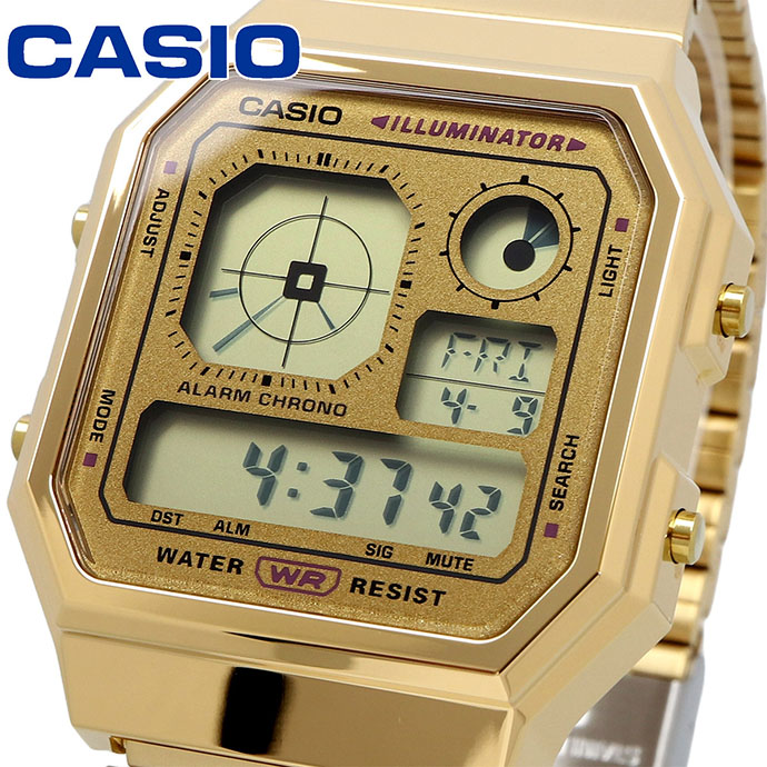 CASIO ウォッチ カシオ チープカシオ 判定基準 アナログ書きあらわす付き添い人 デジタル ヴィンテージシリーズ ユニ一発やる ゴールド 外国で模範例 A130WEG-9A [並行輸入品] 腕時計-男女兼用腕時計