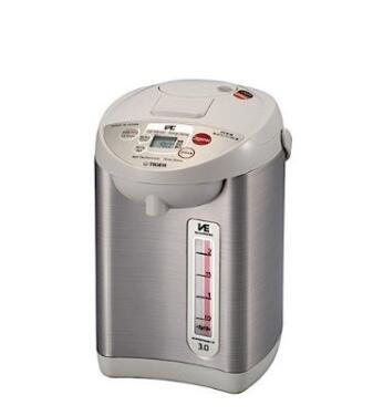TIGER 海外向け 220V仕様 3.0L 電気ポット VE(魔法瓶) 電動&エアー給湯 PVW-B30W 日本製made in japan|tokis 店