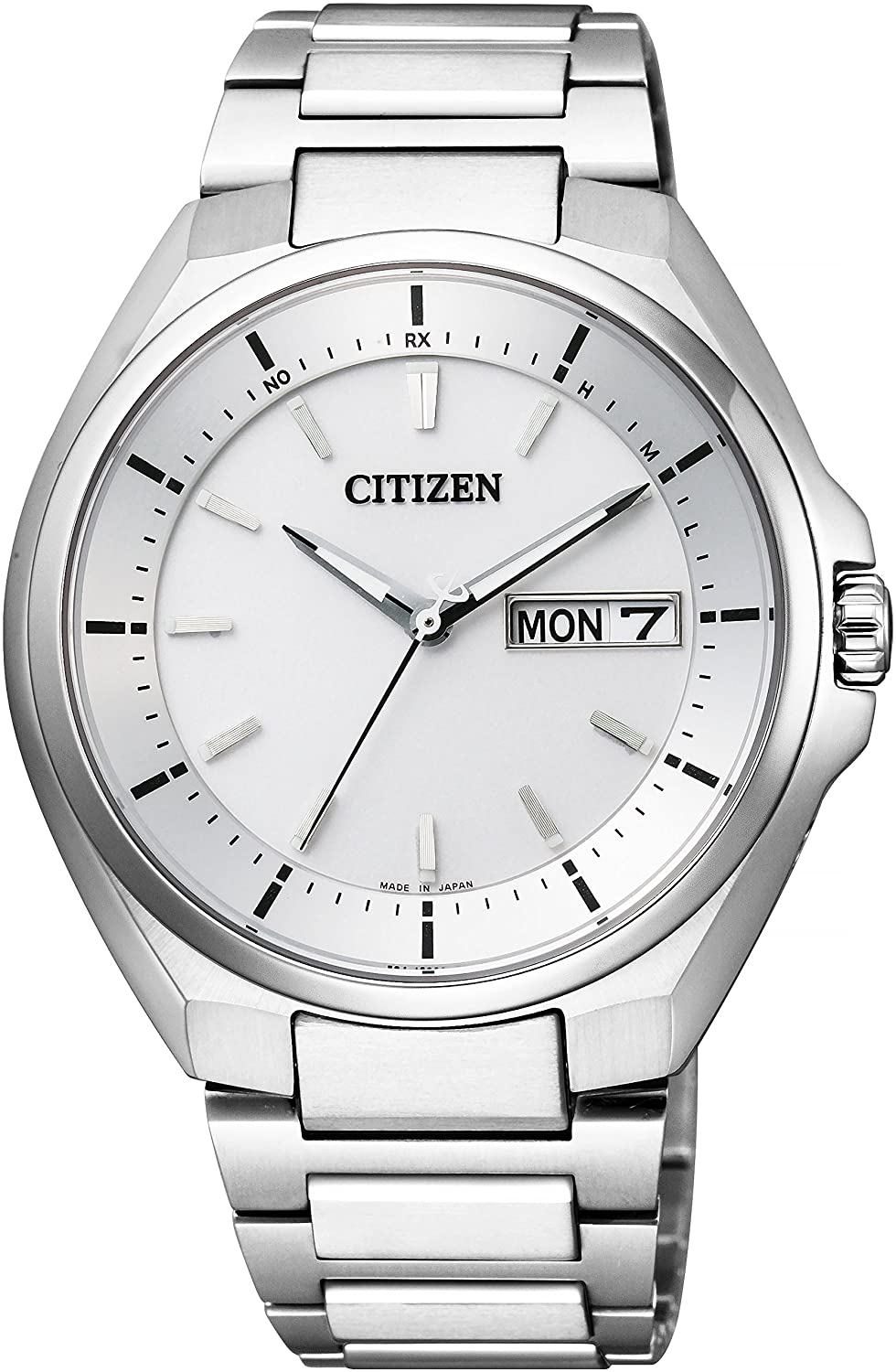 愛用 メンズ腕時計 Eco Drive アテッサ Attesa 腕時計 シチズン Citizen エコ ドライブ メンズ At6050 54a デイデイト表示 電波時計 Hbsh Nis Edu Kz