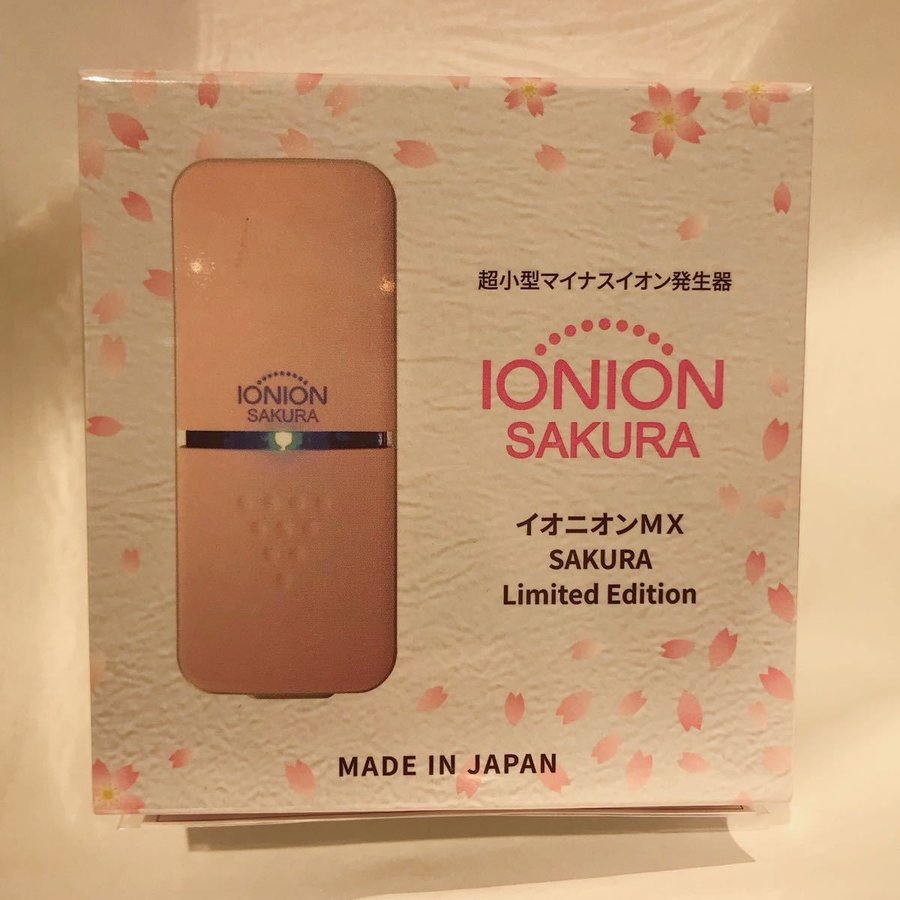 イオニオンMX SAKURA 超小型マイナスイオン発生器 - 空調