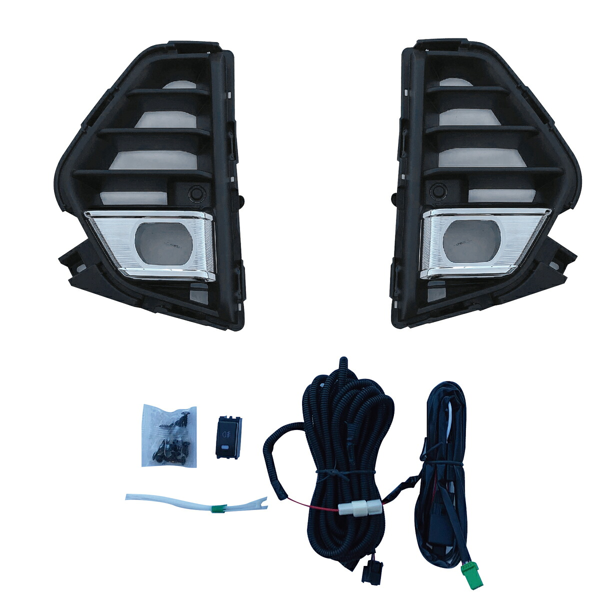 NV350 E26 キャラバン LED フォグランプ ユニット 左右セット マイクロバス フォグランプユニット 後付け メッキカバー付 フロント 後期 フォグランプカバー 配線 スイッチ 運転席 助手席 標準 ワイド 前期 後期 外装 雨 カスタム おしゃれ｜ショップOREZ