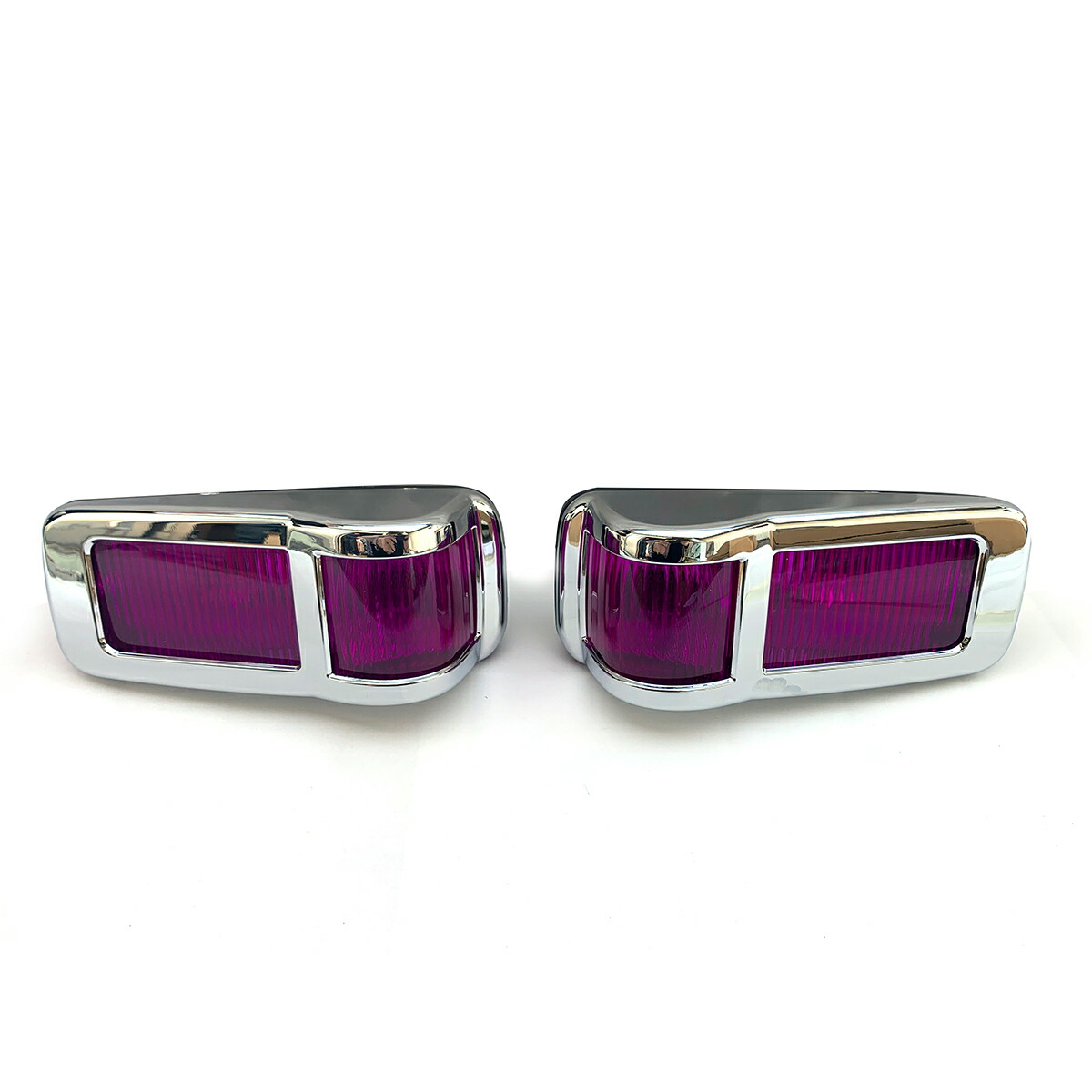 07 エルフ フォワード サイドマーカー 左右セット バルブ付き パープル 紫 サイドマーカーカバー いすゞ 4トン サイド ブリスター ウインカーランプ 07エルフ 07フォワード フェンダー 6,160円