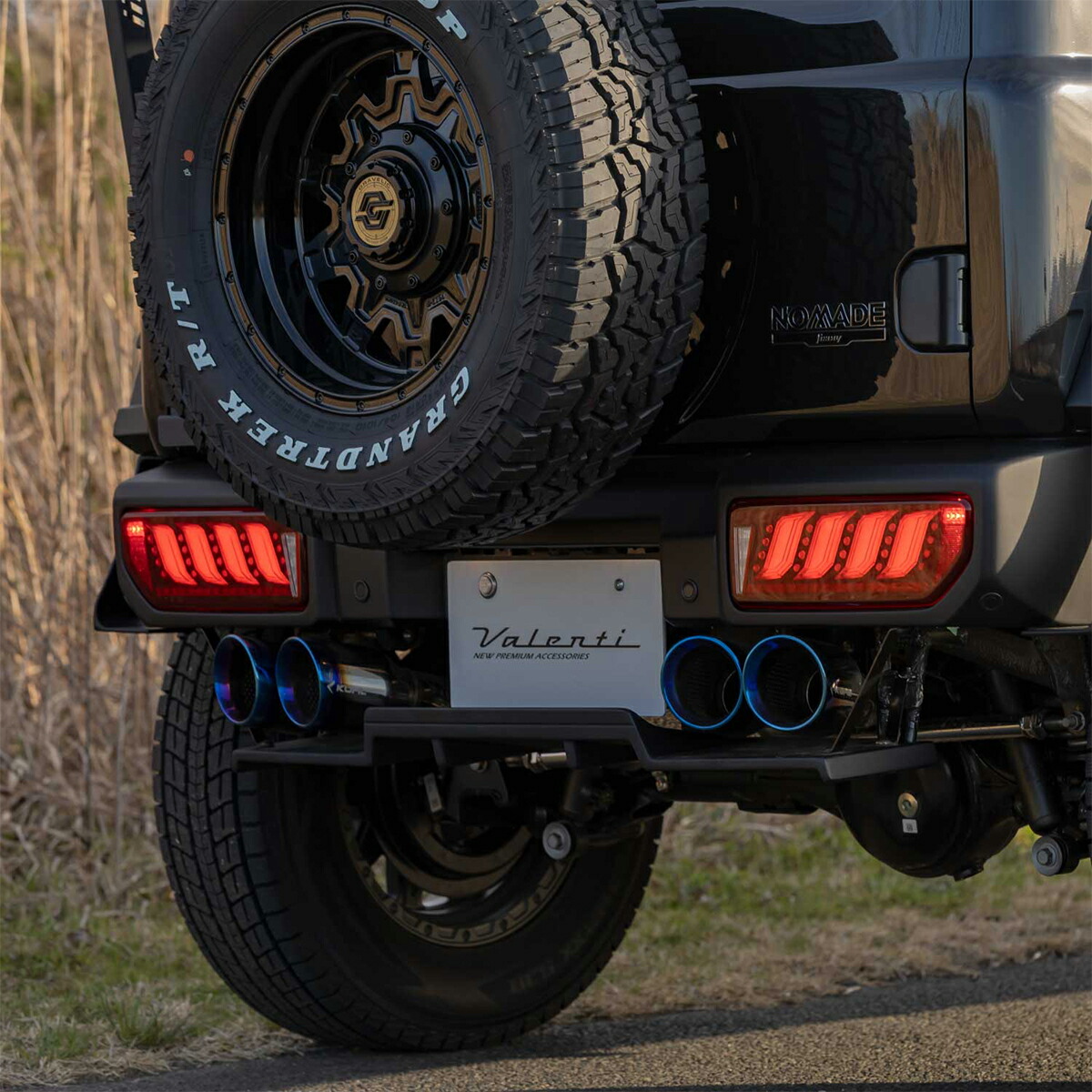 Valenti ヴァレンティ ジュエルテールランプ ウルトラ ジムニー ノマド シエラ オープニング エンディング LEDテールランプ レッド ブラック 車検適合 Eマーク取得 保安基準適合 1年保証 JC74W JB74W JB64W H30.7 TS64JMU-RG-2|ショップOREZ
