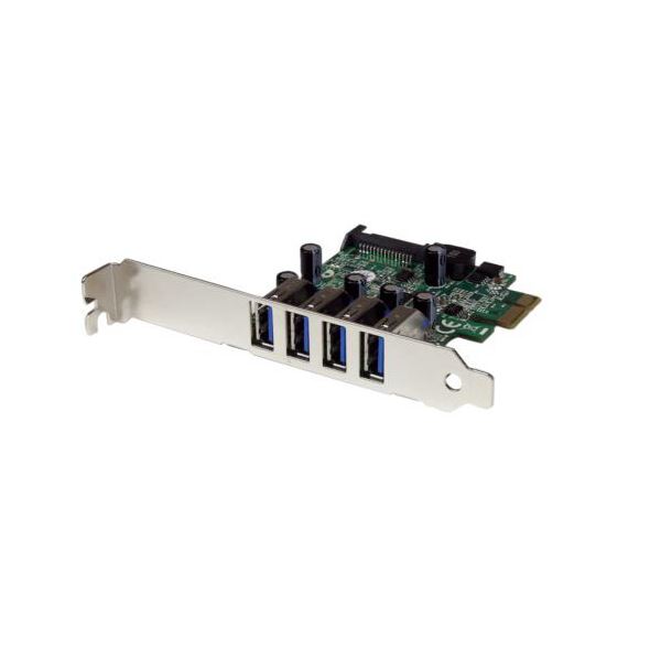 StarTech.com SuperSpeed USB 3.0 4界面増設PCI Express界面歌留多PEXUSB3S4V 1個