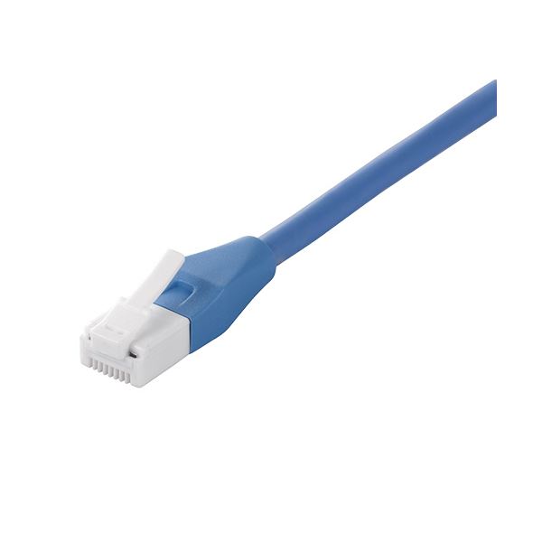 （まとめ） バッファローツメの折れないローカルエリアネットワーク有線テレビ 種目5e 引っ切りない 標準尺度 法人向け 青碧 2m ETPC5ENU20BL1本 【×10書き割り】