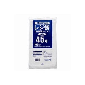 （まとめ）ジョインテックス レジ袋(省資源タイプ)No.45 100枚 B745J【×20セット】