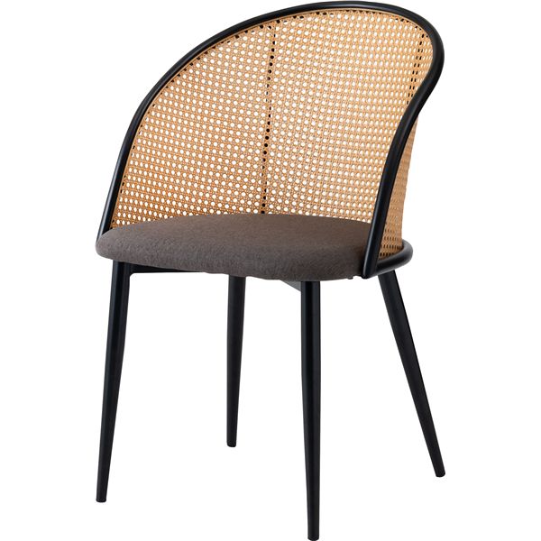 チェア ダークグレー （約W51×D54×H80×SH46cm） 組立式 11,248円