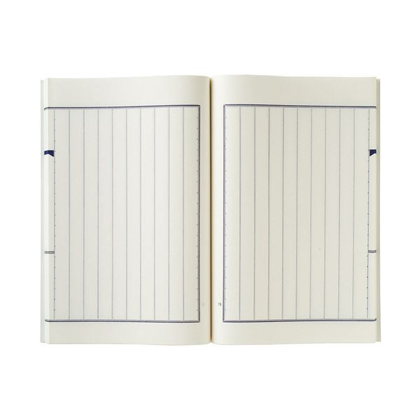 （まとめ） 生命現象 和帳 縦書 14mm×10行100枚 Y102 1冊 【×3仕掛ける】