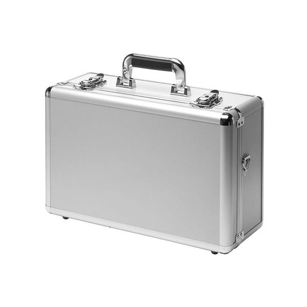 サンワサプライ キャリングアルミケース しろがね色 MM-WGS6-BOX1