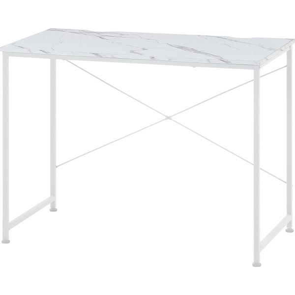 パソコンデスク ワークデスク 約幅95cm ストーン 組立品 リビング ダイニング 子供部屋 在宅ワーク テレワーク【代引不可】 7,387円