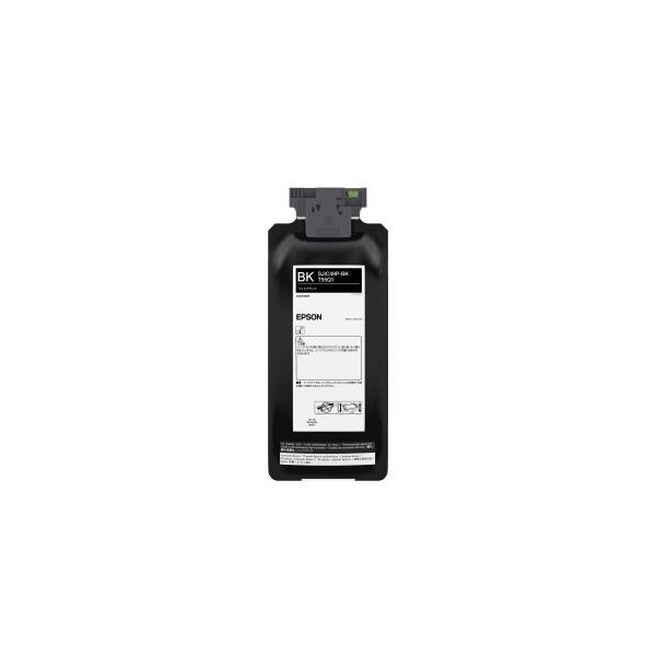 EPSON エプソン SJIC49P-BK インキ容器に並べる 写真絵黒いこと 【完全無欠品】