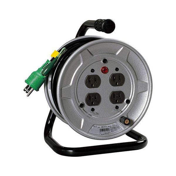 日動加工 吊りひも木管 100V 屋内用 地びた付 10m しろがね色 NICHIDO-NS-E14