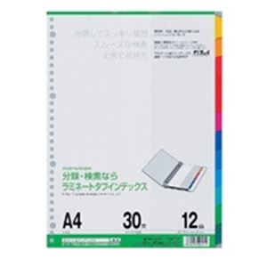 （まとめ）マルマン ラミネートタブインデックス LT4012 A4【×10セット】 4,320円
