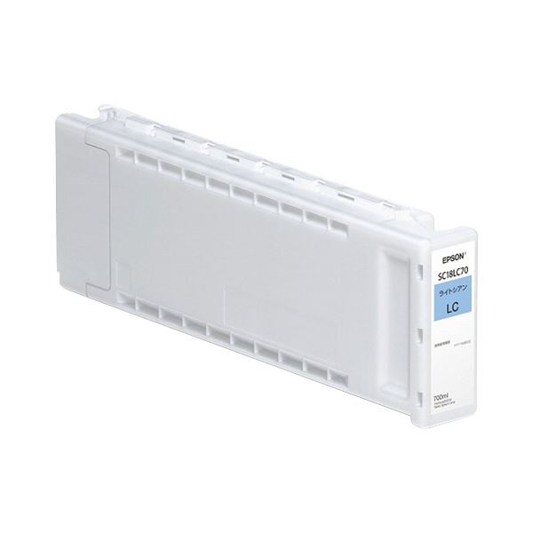エプソンインクカートリッジ ともし火シアン 700mL SC18LC70 1個