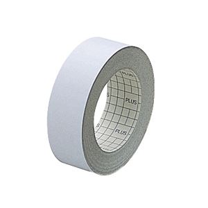 （まとめ） プラス契約用テープ 25mm×12m ホワイト AT-025JK 1巻 【×10セット】