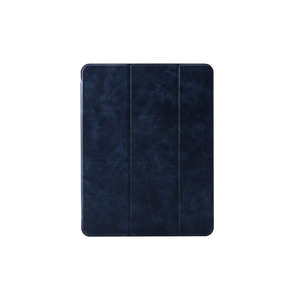 エレコム 13インチiPad Air(M3/M2) フラップケース 薄型軽量 背面クリア 2アングル ネイビー TB-A25XWVNV