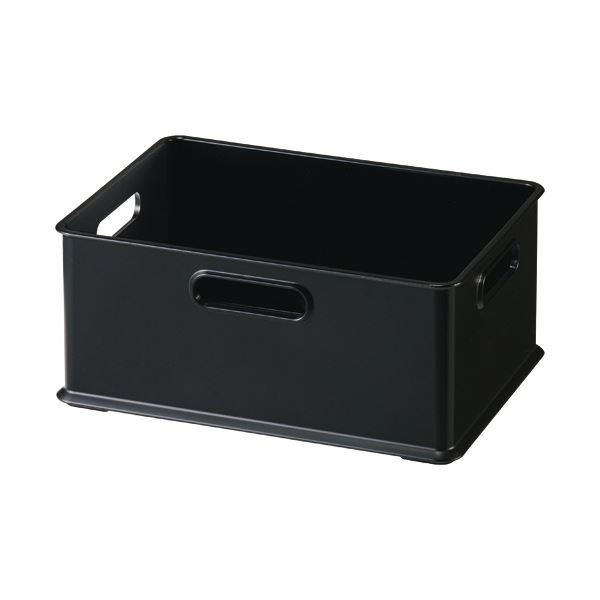 （まとめ） サンカ squ+ナチュラ インボックス S ブラック NIB-SBK 1個 【×5セット】