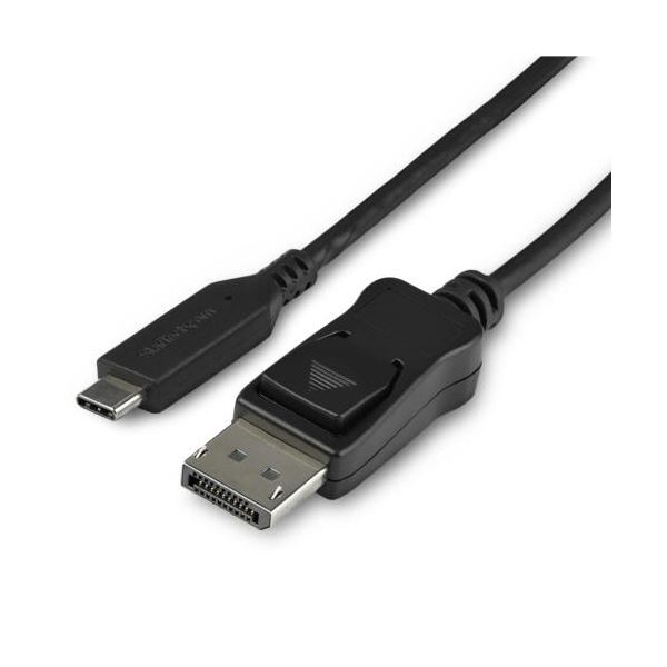 StarTech.com USB TypeC-DisplayPort 1.4取り替えっこ有線テレビ 1m 黒いこと CDP2DP141MB1本