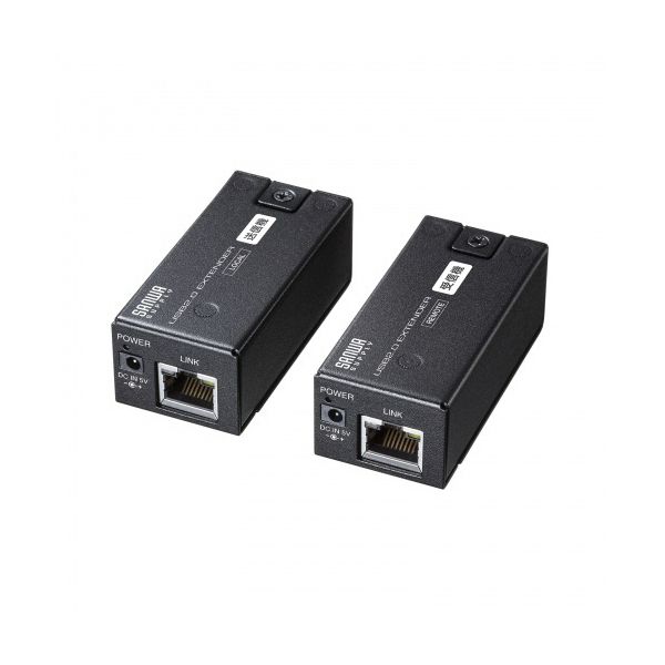 サンワサプライ USB2.0エクステンダー（150m取りひろげる・1界面）送受信機書き割り USB-EXSET5 1台
