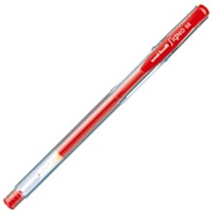 (まとめ)三菱鉛筆 シグノエコライター 0.5mm UM-100EW.15 赤【×50セット】