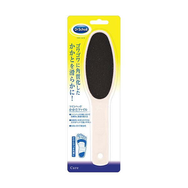 【5セット】 Scholl's Wellness ドクターショール ツインヘッド かかとファイル drscholl04358X5 4,225円