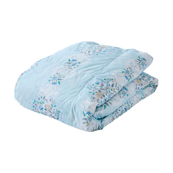楽天市場】ミントン 羽毛肌掛けふとん ブルー FHー31254BL : ギフトの