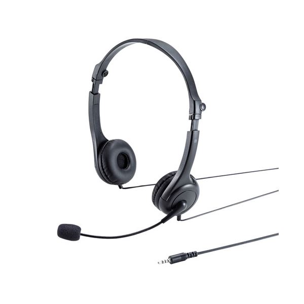 【5個仕掛ける】 サンワサプライ 4極相応う上端仕掛ける MM-HS407BKX5