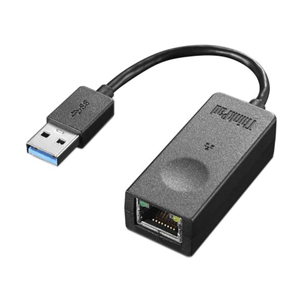 (まとめ）レノボ ThinkPadUSB3.0-イーサネットアダプター 4X90S91830 1個【×3セット】