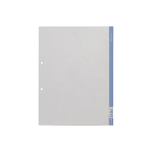 （まとめ）キングジム クリアホルダーLホルダー730 A4S 空 5冊【×10セット】