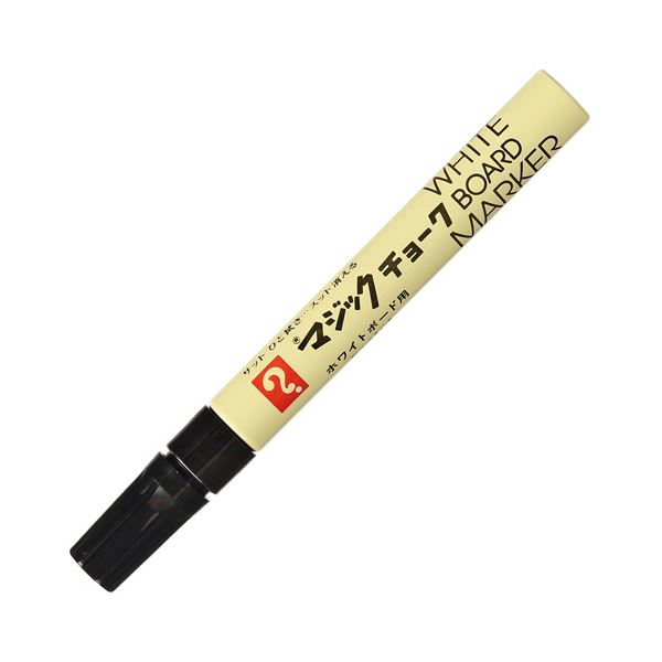 （まとめ）寺西化学 ホワイトボード用マーカーマジックチョークNo.650(丸太型) 黒 M650-T1 1セット(10本)【×5セット】