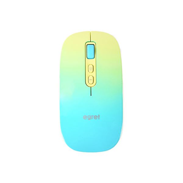 ビジネスハーモニー EGRET PrettiE おしゃれ且つ高機能の充電式ワイヤレスマウス 萌黄 EM23-P3