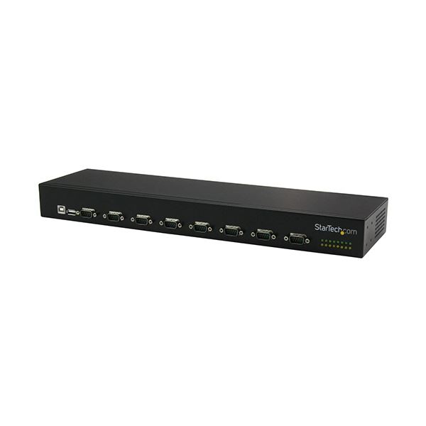 StarTech.com USB-8界面相応う禾穀類RS232C 取り替えっここしき 黒いこと ICUSB23208FD 1台