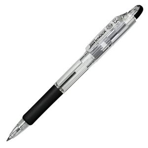 (まとめ) ゼブラ 油性ボールペン ジムノック 0.5mm 黒 KRBS-100-BK 1本 【×60セット】
