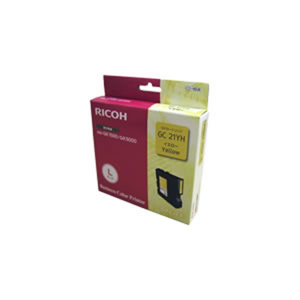 (業務用3セット) 【純正品】 RICOH リコー インクカートリッジ/トナーカートリッジ 【GC21YH Y イエロー】