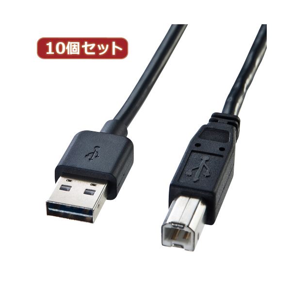 10個仕掛ける サンワサプライ 両面挿せるUSB有線テレビ（A-B判定基準） KU-R3 KU-R3X10