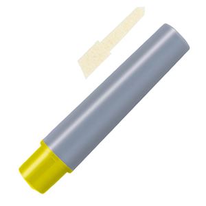 (まとめ) ゼブラ 油性マーカー ハイマッキーケア つめ替え用インクカートリッジセット 黄 インク+太字替芯各1本 RYYT5-Y 1セット 【×50セット】