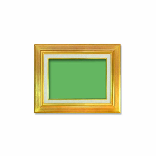【油額】油絵額・キャンバス額・金の油絵額・銀の油絵額 ■油絵額 F3号（273×220mm）「ゴールド」 8,549円