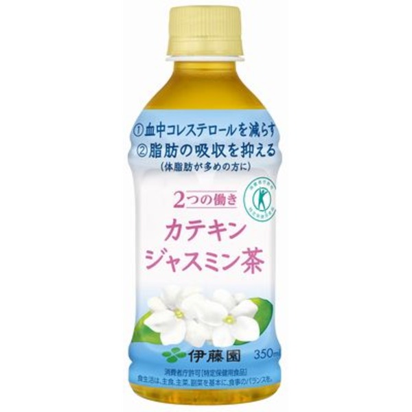 市場 まとめ買い 2つの働き カテキンジャスミン茶 PET 350ml×48本 伊藤園